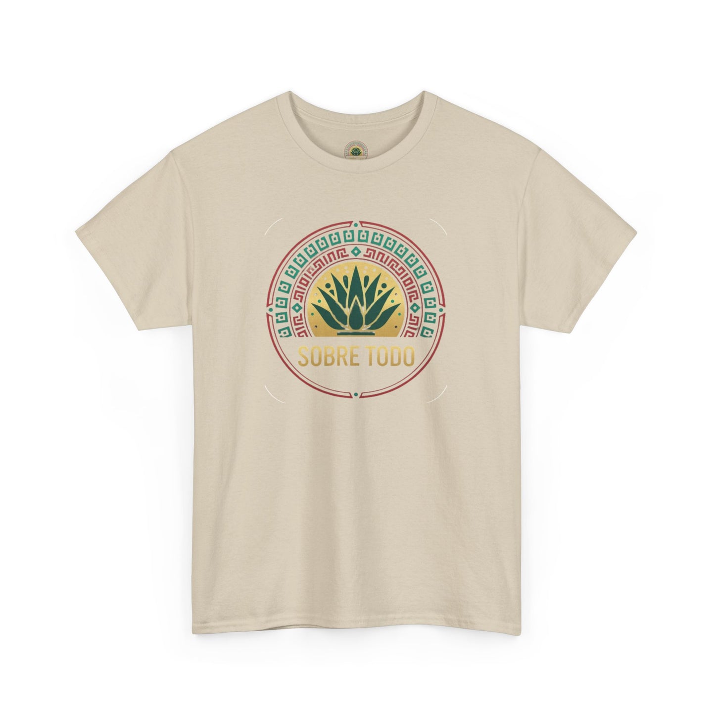 Sobre Todo - Onnit Logo "Dig Deep, Sin Rajar" - Unisex Heavy Cotton Tee, Casual Wear, Fitness Apparel,Everyday Comfort