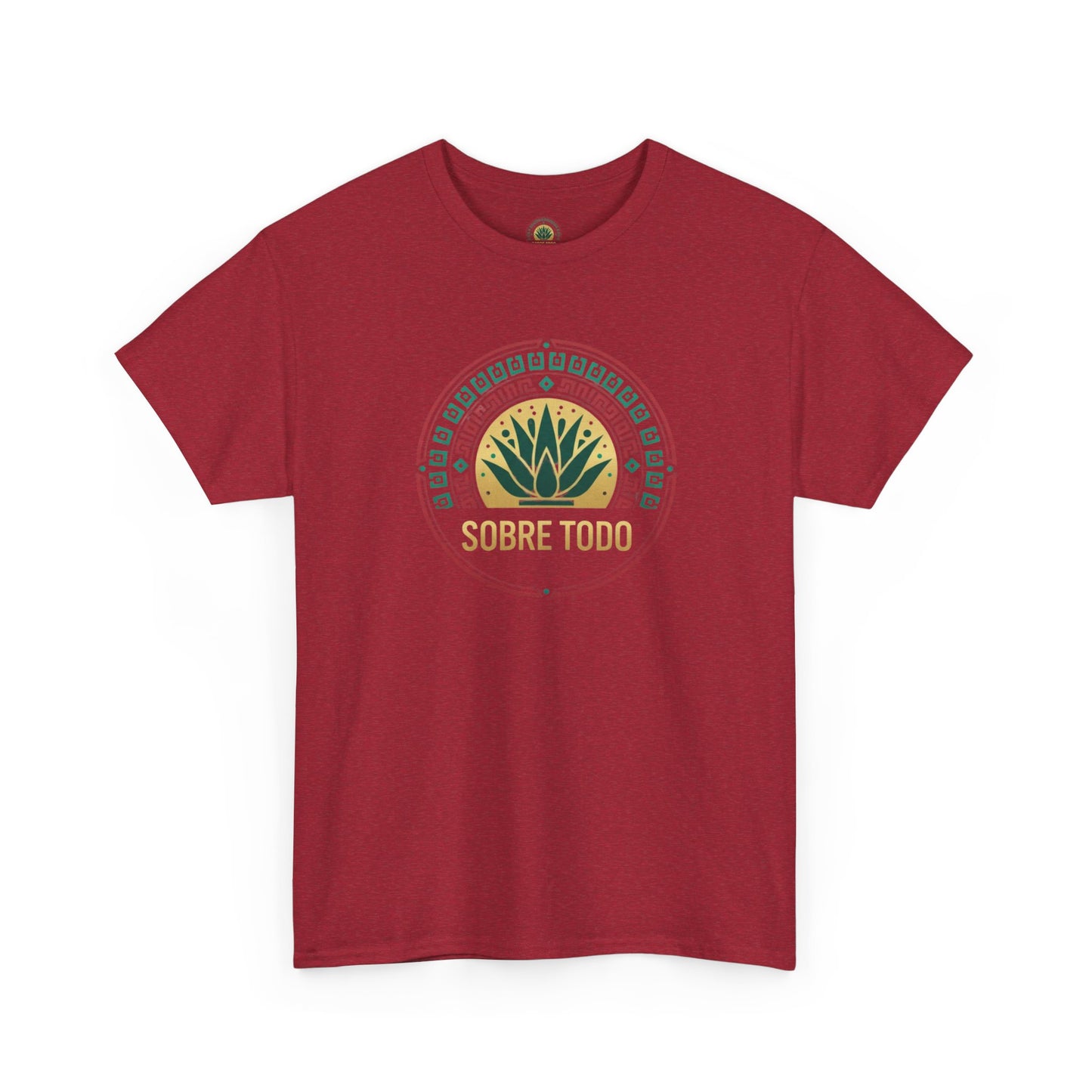 Sobre Todo - Onnit Logo "Dig Deep, Sin Rajar" - Unisex Heavy Cotton Tee, Casual Wear, Fitness Apparel,Everyday Comfort