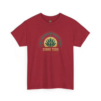 Sobre Todo - Onnit Logo "Dig Deep, Sin Rajar" - Unisex Heavy Cotton Tee, Casual Wear, Fitness Apparel,Everyday Comfort