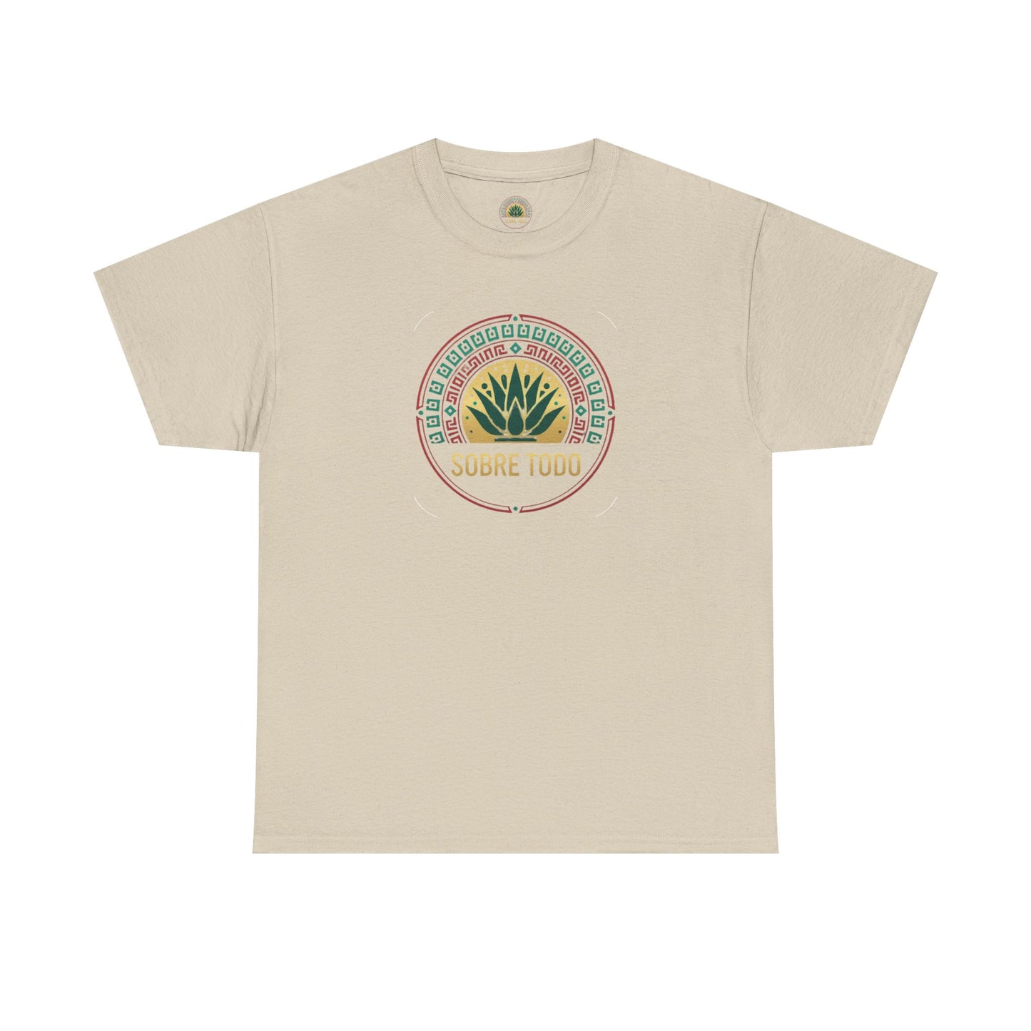 Sobre Todo - Mexican Heritage Unisex Heavy Cotton Tee, Casual Tee, Culture Shirt, Travel T-Shirt, Graphic Tee