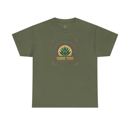 Sobre Todo - Mexican Heritage Unisex Heavy Cotton Tee, Casual Tee, Culture Shirt, Travel T-Shirt, Graphic Tee