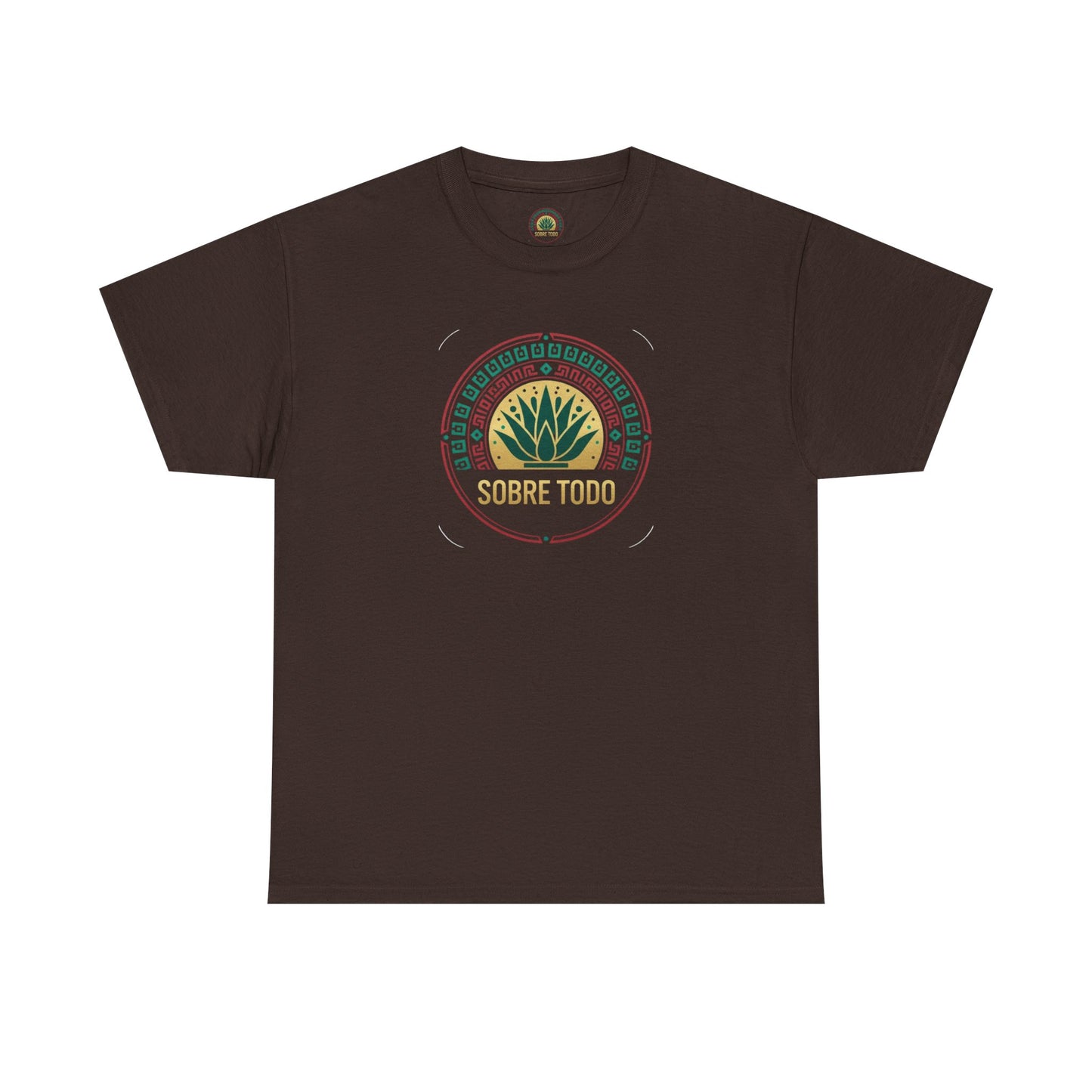 Sobre Todo - Mexican Heritage Unisex Heavy Cotton Tee, Casual Tee, Culture Shirt, Travel T-Shirt, Graphic Tee