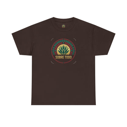 Sobre Todo - Mexican Heritage Unisex Heavy Cotton Tee, Casual Tee, Culture Shirt, Travel T-Shirt, Graphic Tee