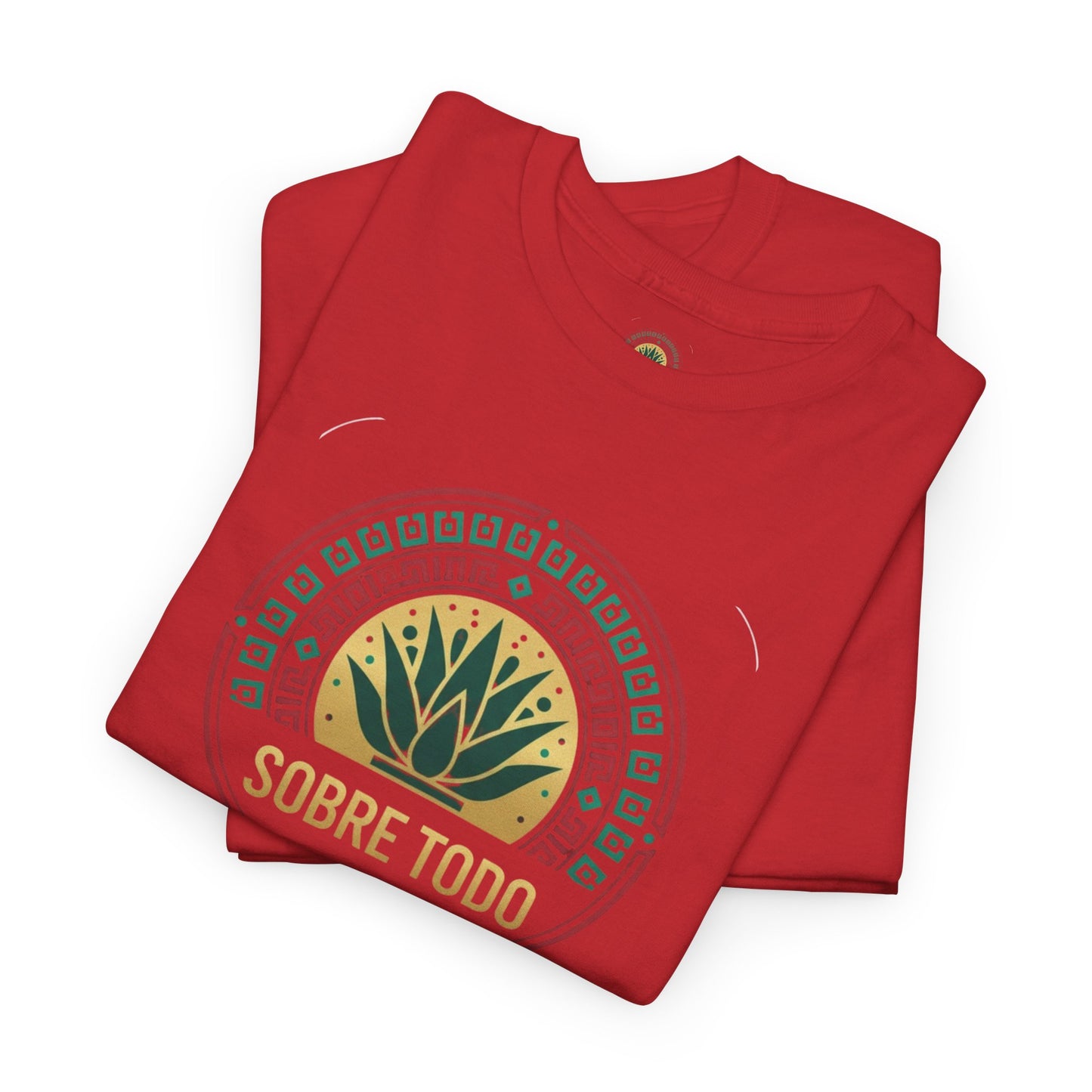 Sobre Todo - Mexican Heritage Unisex Heavy Cotton Tee, Casual Tee, Culture Shirt, Travel T-Shirt, Graphic Tee